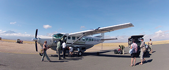 African Flying Safari Plane