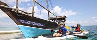 Mozambique Safari Dhow Kayak Island Hopping