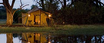 Botswana african camping safaris