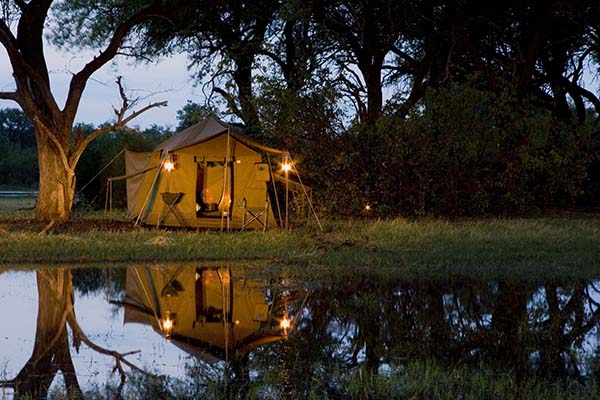 Luxury camping safaris africa