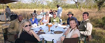 African safari gourmet trails
