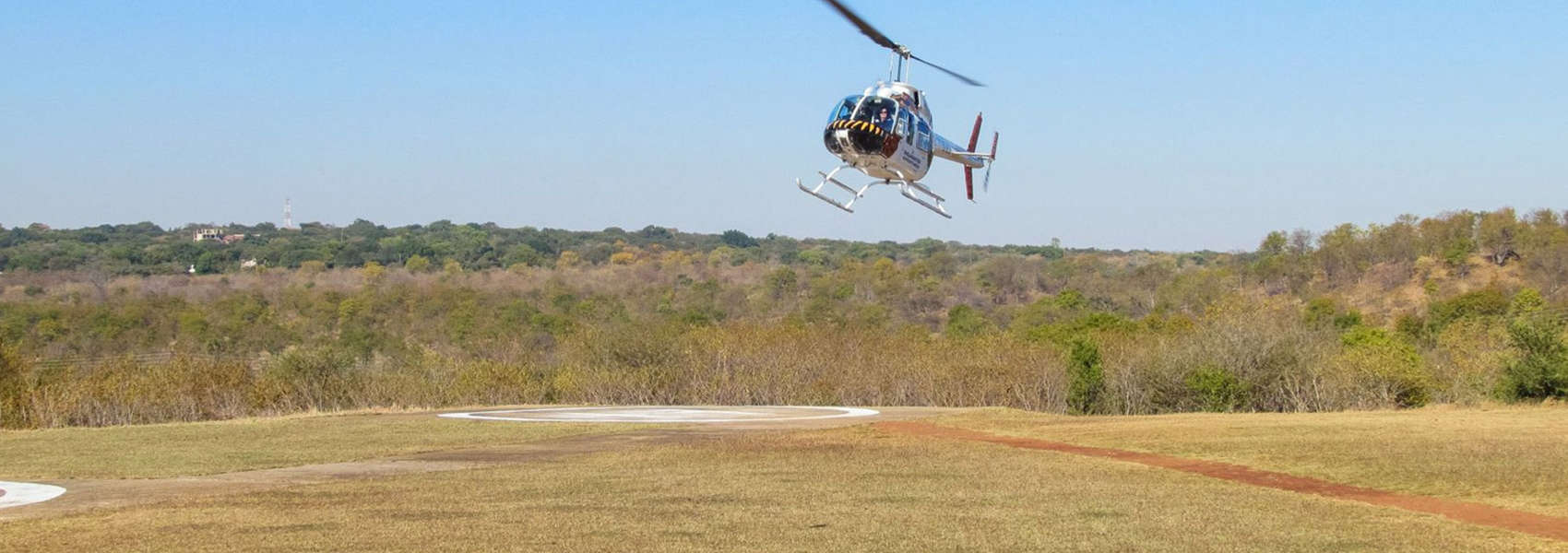 African Victoria Falls Safari helicopter