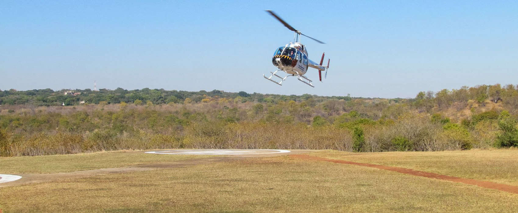 African Victoria Falls Safari helicopter