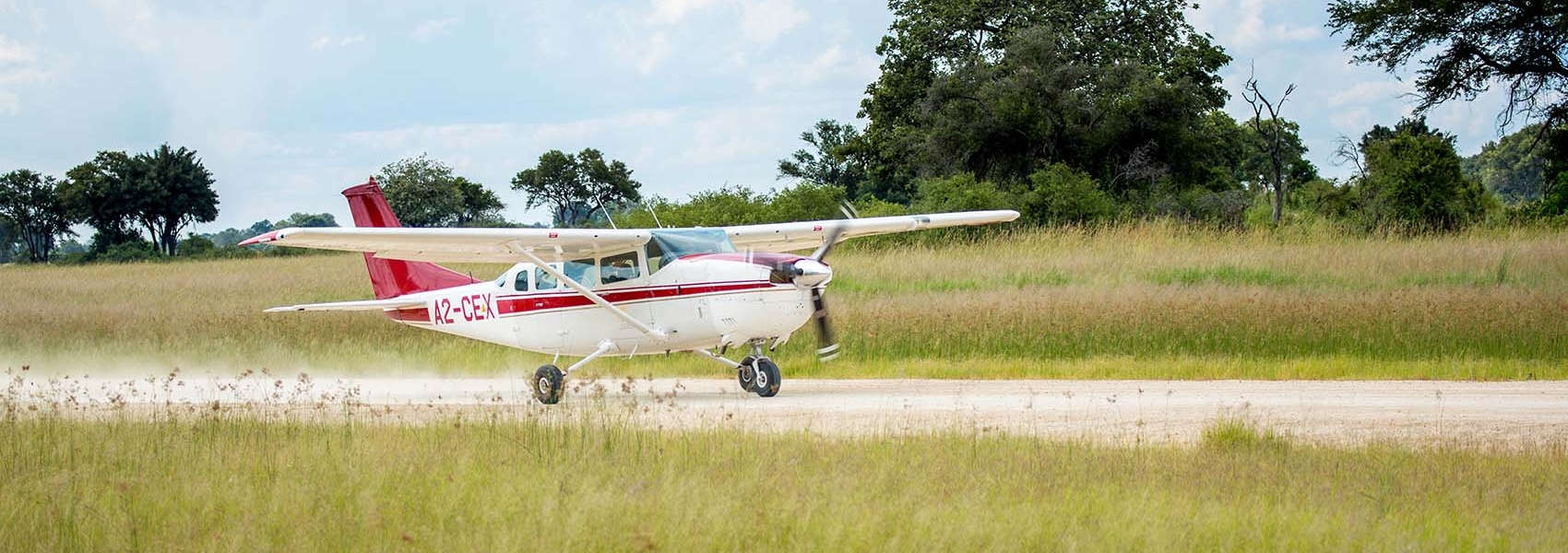 African Okavango Delta Safari plane