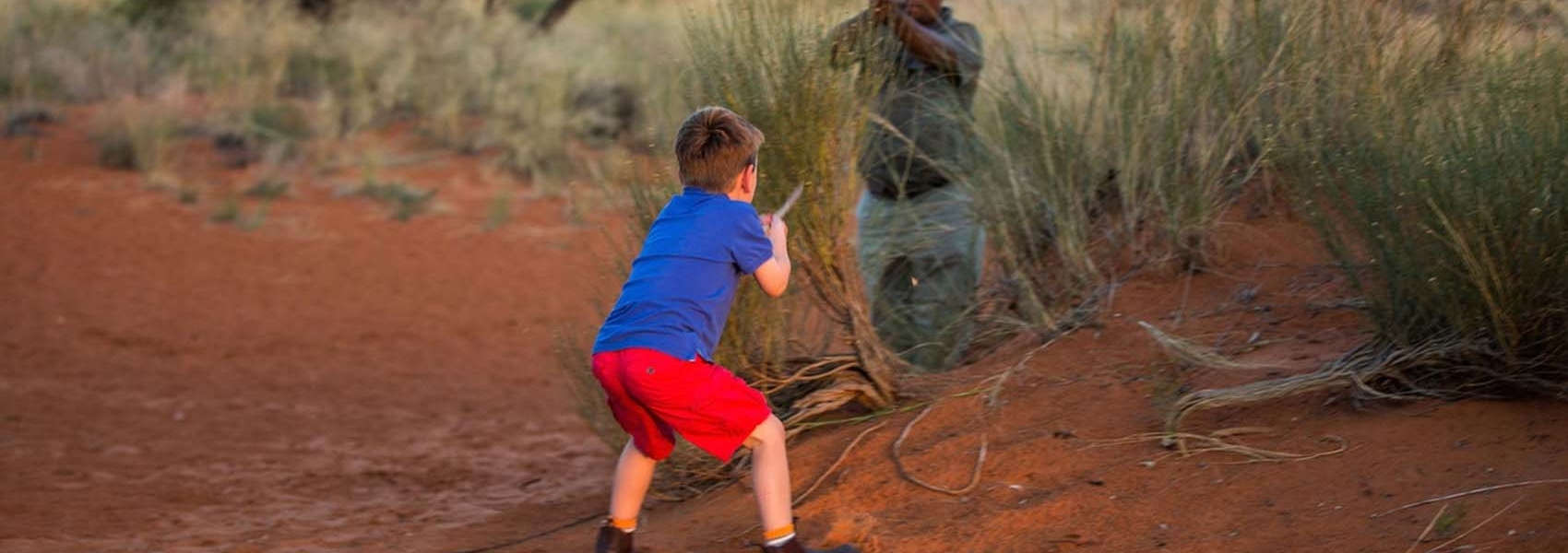 Family fun in Tswalu Kalahari holiday